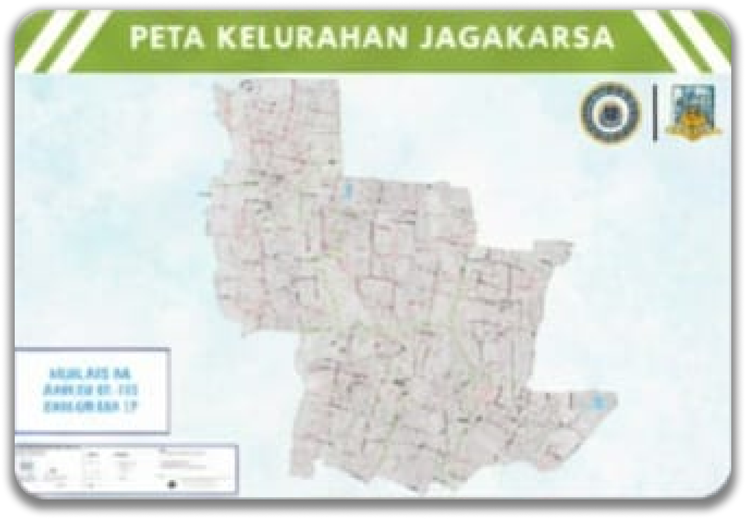 Peta Kelurahan Jagakarsa